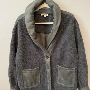 Comfy oversized sweater/ jacket/ shacket